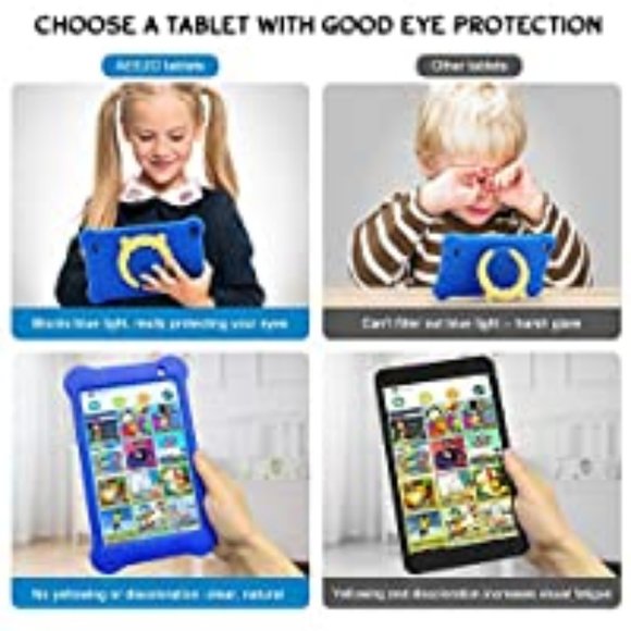 NWT AEEZO KIDS FHD TRONPAD 7-TK701 7" WIFI ANDROID 10 TABLET 2GB RAM 32G ROM - Picture 10 of 13